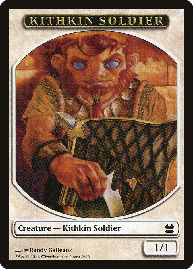 Kithkin Soldier Token [Modern Masters Tokens] | Kessel Run Games Inc. 