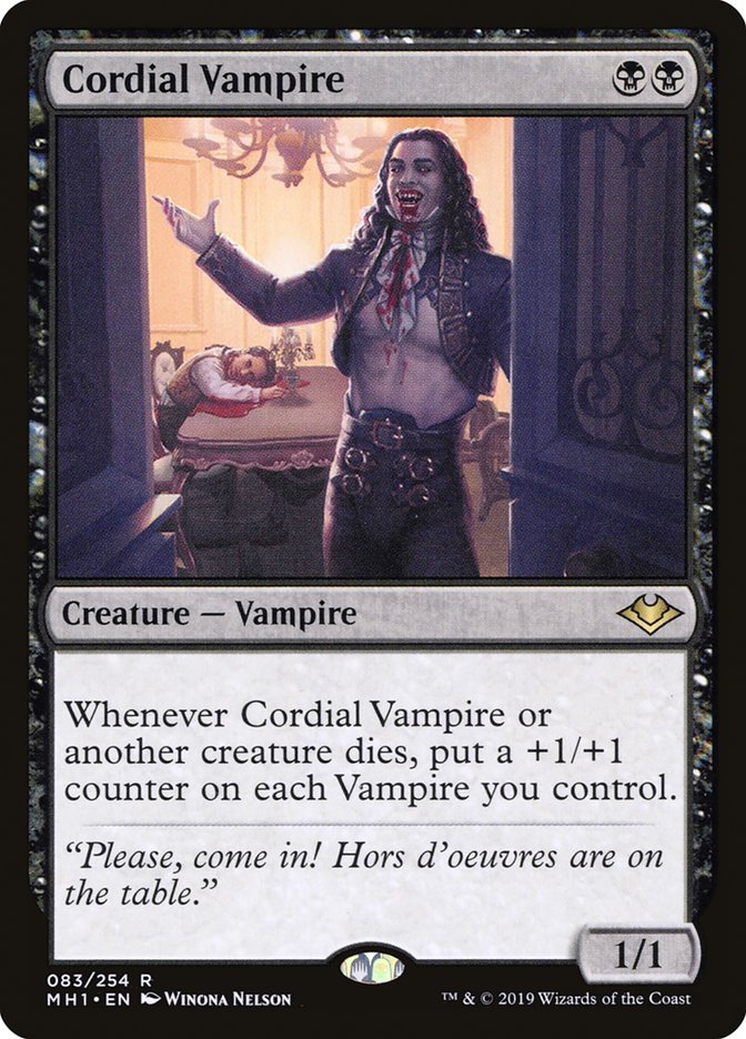 Cordial Vampire [Modern Horizons] | Kessel Run Games Inc. 