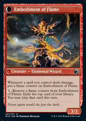 Flame Channeler // Embodiment of Flame [Innistrad: Midnight Hunt] | Kessel Run Games Inc. 