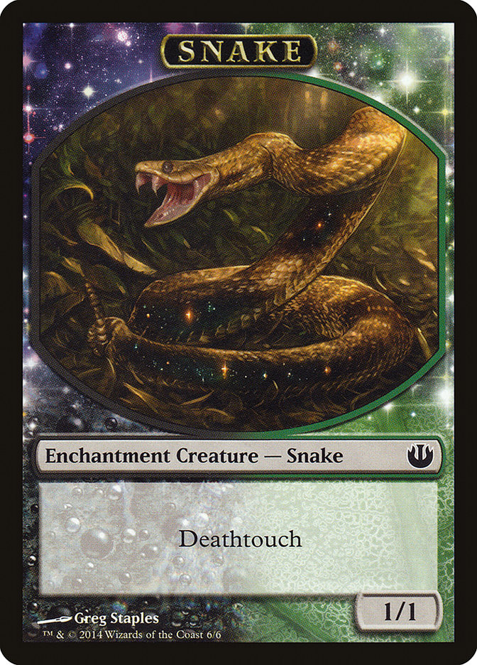 Snake Token [Journey into Nyx Tokens] | Kessel Run Games Inc. 