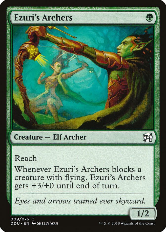 Ezuri's Archers [Duel Decks: Elves vs. Inventors] | Kessel Run Games Inc. 