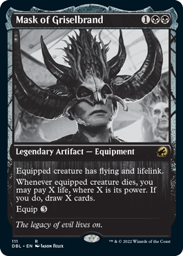 Mask of Griselbrand [Innistrad: Double Feature] | Kessel Run Games Inc. 