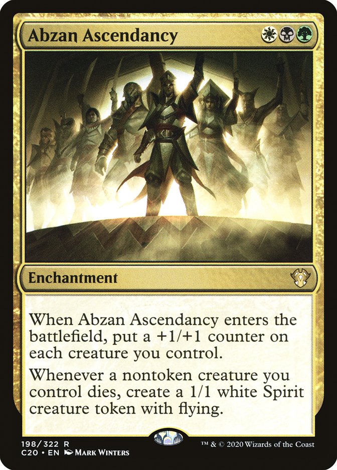 Abzan Ascendancy [Commander 2020] | Kessel Run Games Inc. 