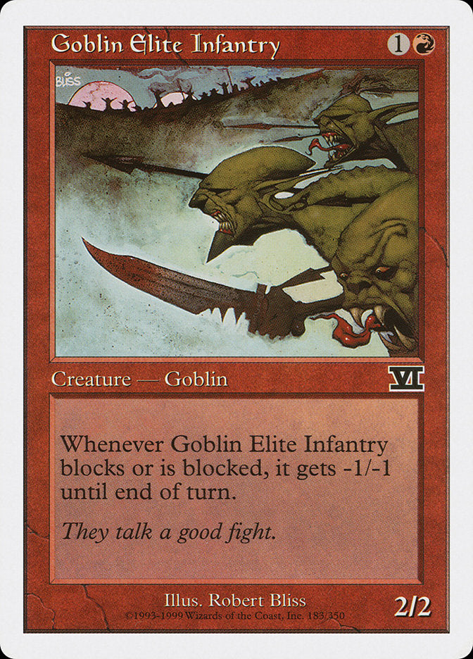 Goblin Elite Infantry [Classic Sixth Edition] | Kessel Run Games Inc. 