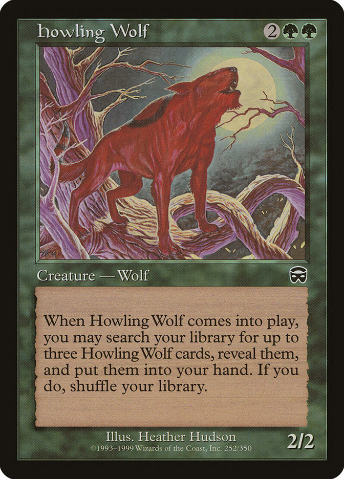 Howling Wolf [Mercadian Masques] | Kessel Run Games Inc. 