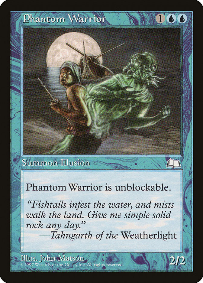 Phantom Warrior [Weatherlight] | Kessel Run Games Inc. 