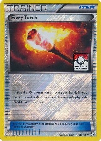 Fiery Torch (89/106) (League Promo) [XY: Flashfire] | Kessel Run Games Inc. 