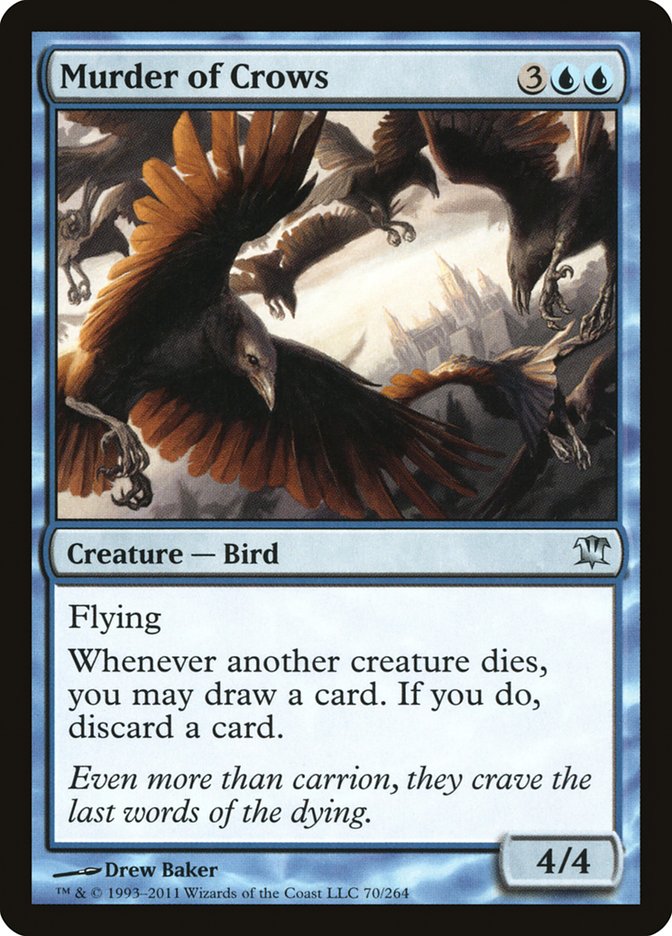 Murder of Crows [Innistrad] | Kessel Run Games Inc. 