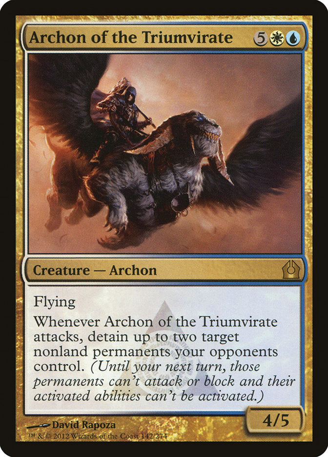 Archon of the Triumvirate [Return to Ravnica] | Kessel Run Games Inc. 