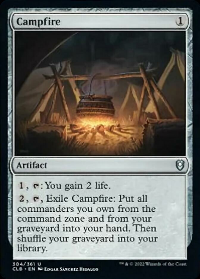 Campfire [Commander Legends: Battle for Baldur's Gate] | Kessel Run Games Inc. 