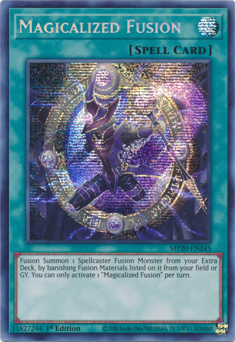 Magicalized Fusion [MP20-EN245] Prismatic Secret Rare | Kessel Run Games Inc. 