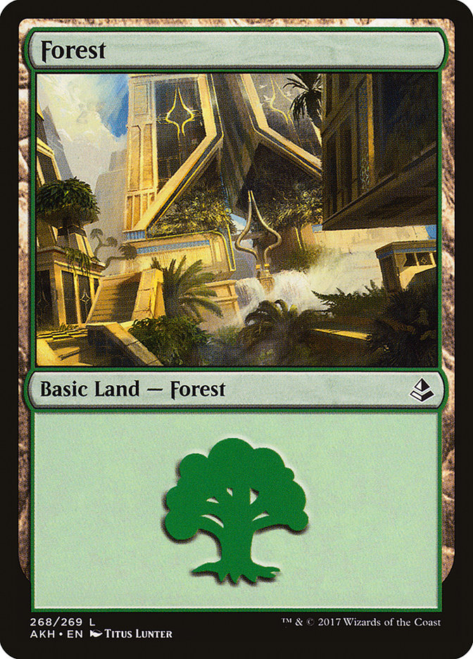 Forest (268) [Amonkhet] | Kessel Run Games Inc. 