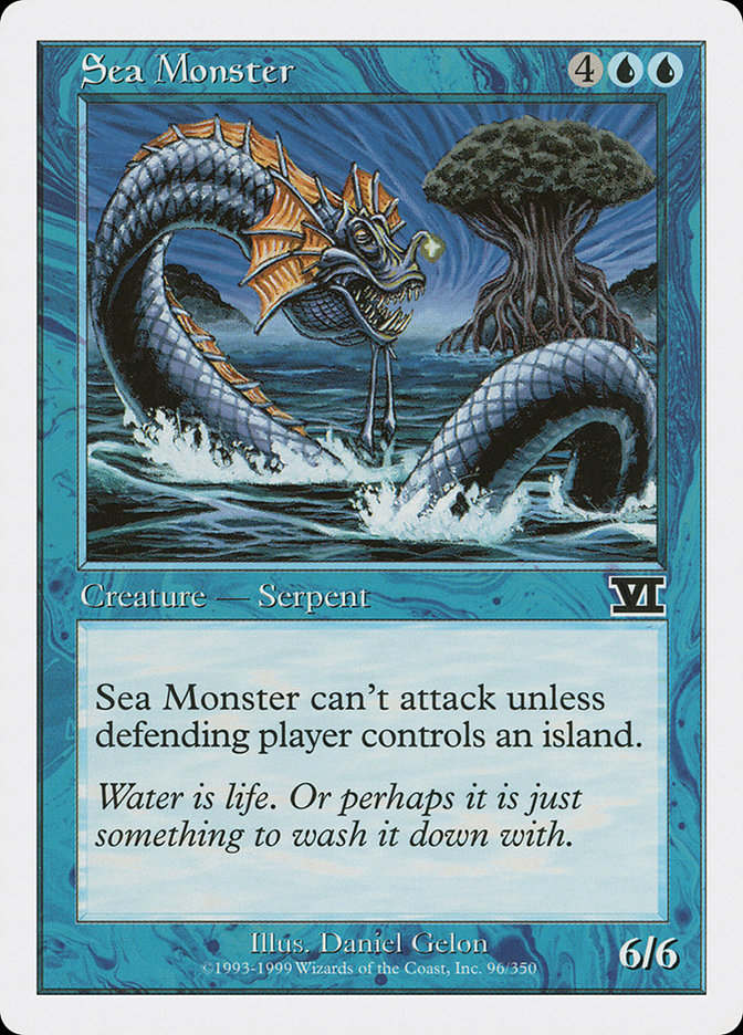 Sea Monster [Classic Sixth Edition] | Kessel Run Games Inc. 