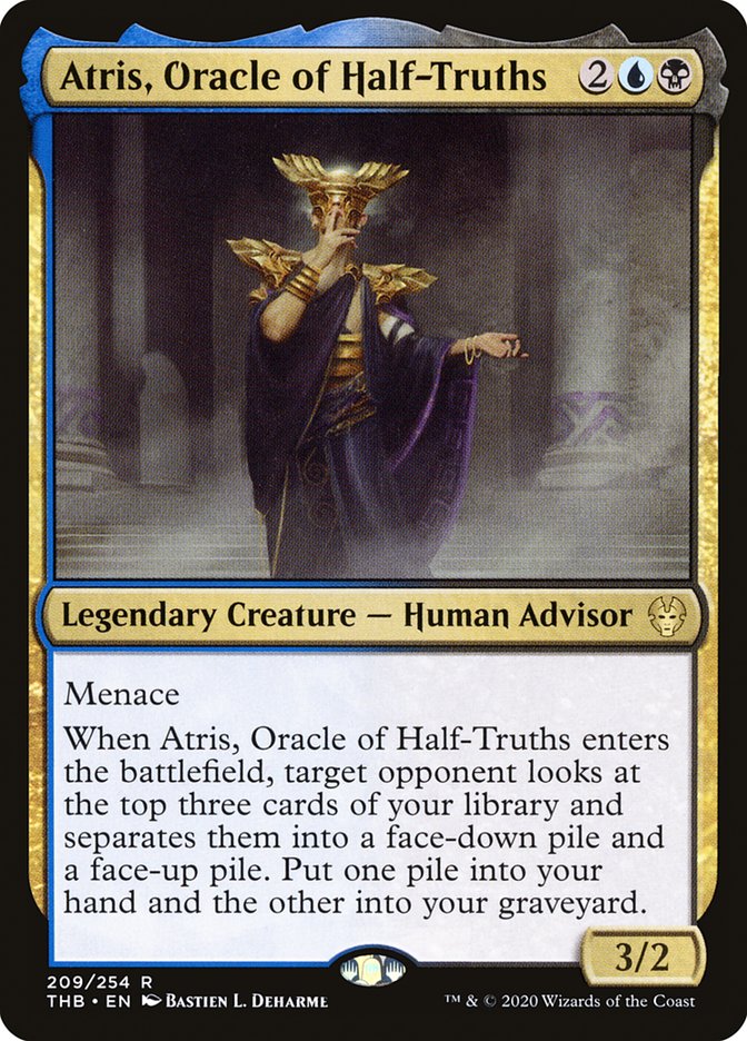 Atris, Oracle of Half-Truths [Theros Beyond Death] | Kessel Run Games Inc. 