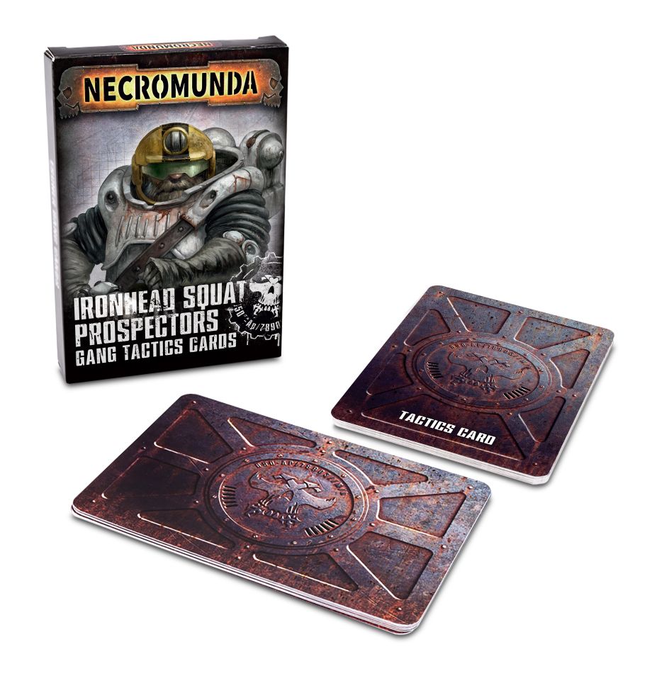 Ironhead Squat Prospectors Gang Tactics Cards | Kessel Run Games Inc. 