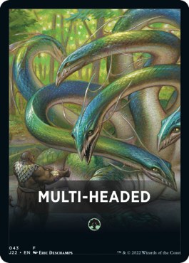 Multi-Headed Theme Card [Jumpstart 2022 Front Cards] | Kessel Run Games Inc. 