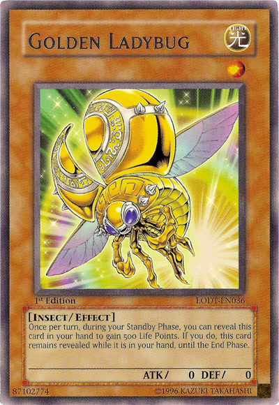 Golden Ladybug [LODT-EN036] Rare | Kessel Run Games Inc. 