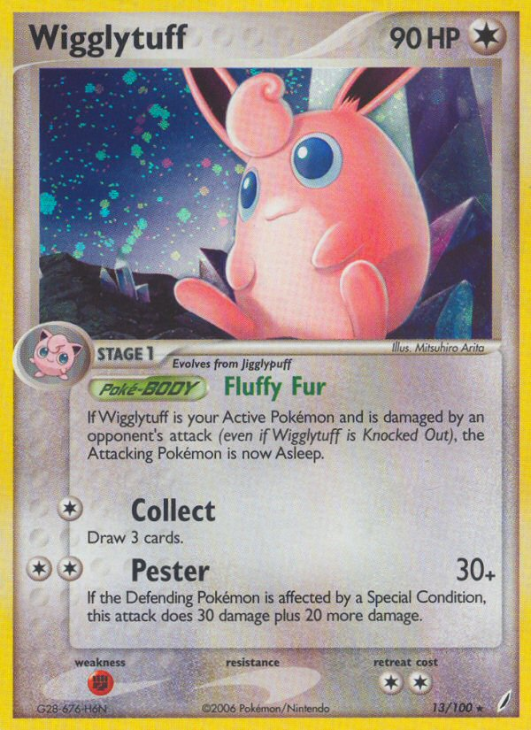 Wigglytuff (13/100) [EX: Crystal Guardians] | Kessel Run Games Inc. 