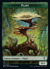 Plant // Treasure (015) Double-Sided Token [Streets of New Capenna Commander Tokens] | Kessel Run Games Inc. 