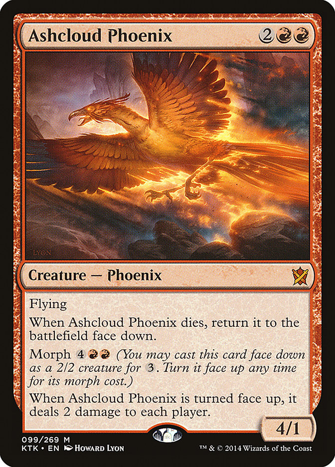 Ashcloud Phoenix [Khans of Tarkir] | Kessel Run Games Inc. 