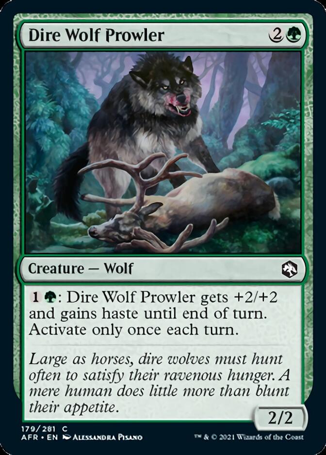 Dire Wolf Prowler [Dungeons & Dragons: Adventures in the Forgotten Realms] | Kessel Run Games Inc. 