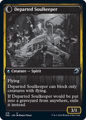 Devoted Grafkeeper // Departed Soulkeeper [Innistrad: Double Feature] | Kessel Run Games Inc. 