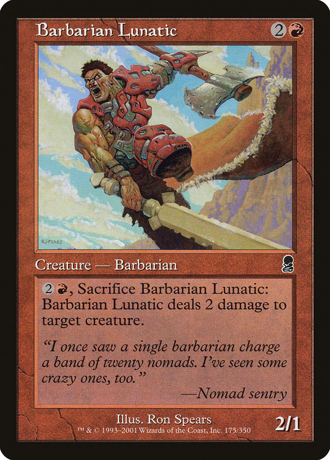Barbarian Lunatic [Odyssey] | Kessel Run Games Inc. 