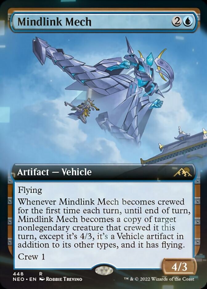 Mindlink Mech (Extended Art) [Kamigawa: Neon Dynasty] | Kessel Run Games Inc. 