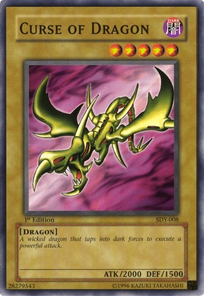 Curse of Dragon [SDY-008] Common | Kessel Run Games Inc. 
