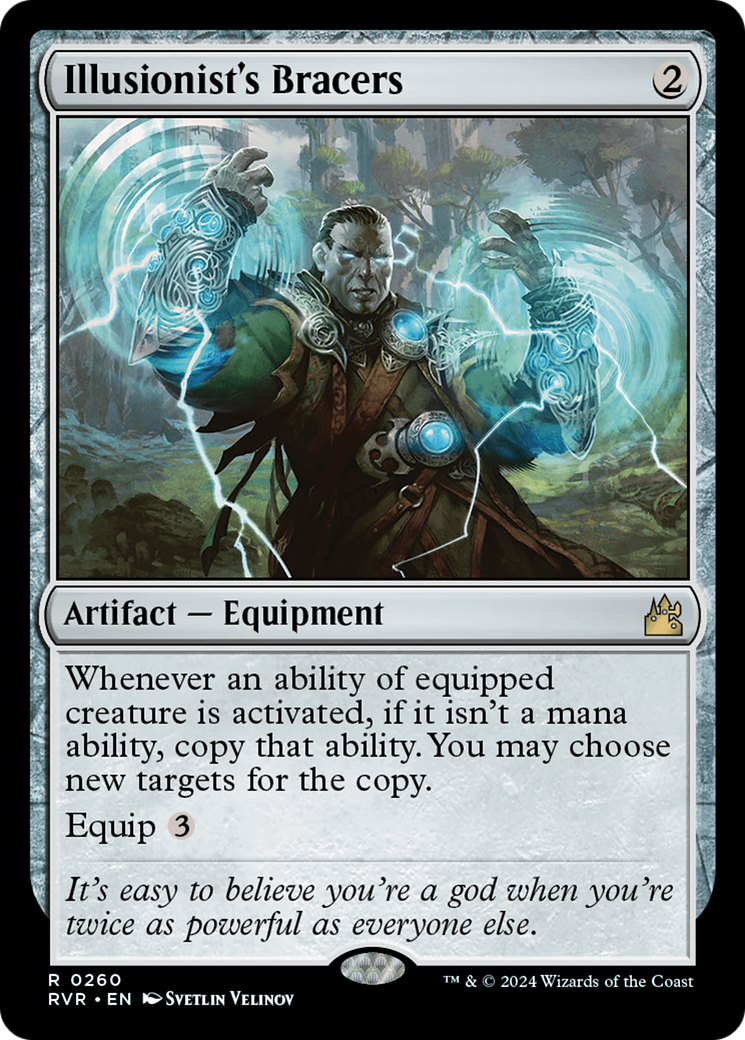 Illusionist's Bracers [Ravnica Remastered] | Kessel Run Games Inc. 