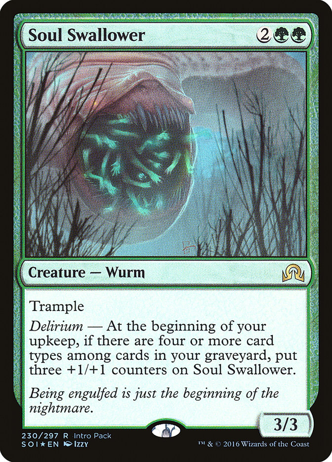 Soul Swallower (Intro Pack) [Shadows over Innistrad Promos] | Kessel Run Games Inc. 