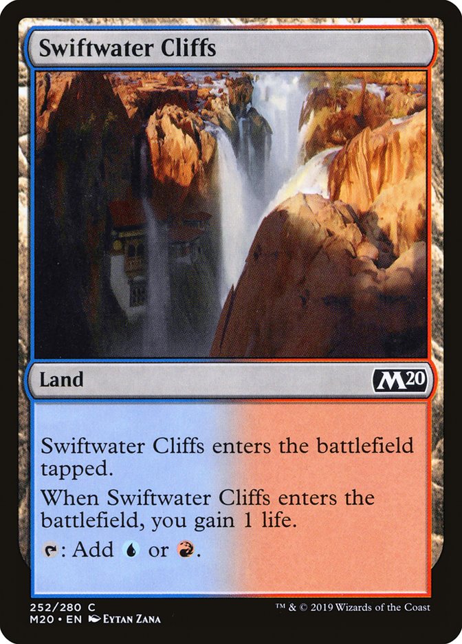 Swiftwater Cliffs [Core Set 2020] | Kessel Run Games Inc. 