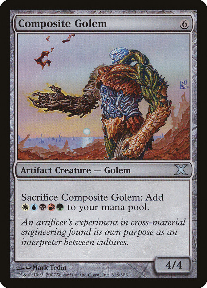 Composite Golem [Tenth Edition] | Kessel Run Games Inc. 