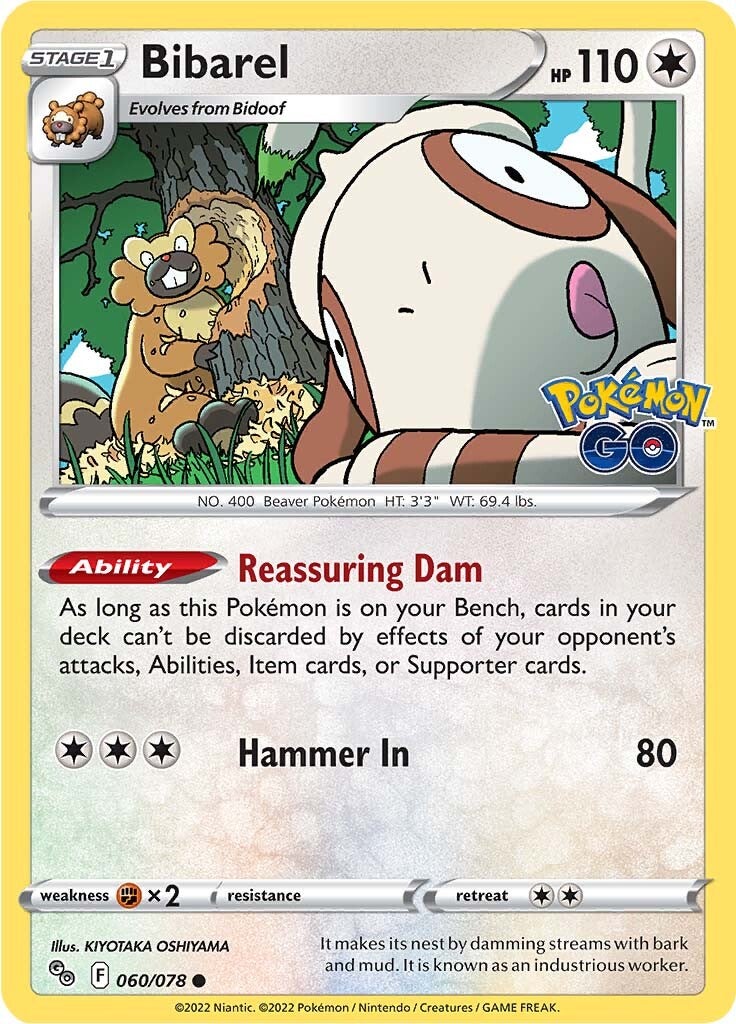 Bibarel (060/078) [Pokémon GO] | Kessel Run Games Inc. 
