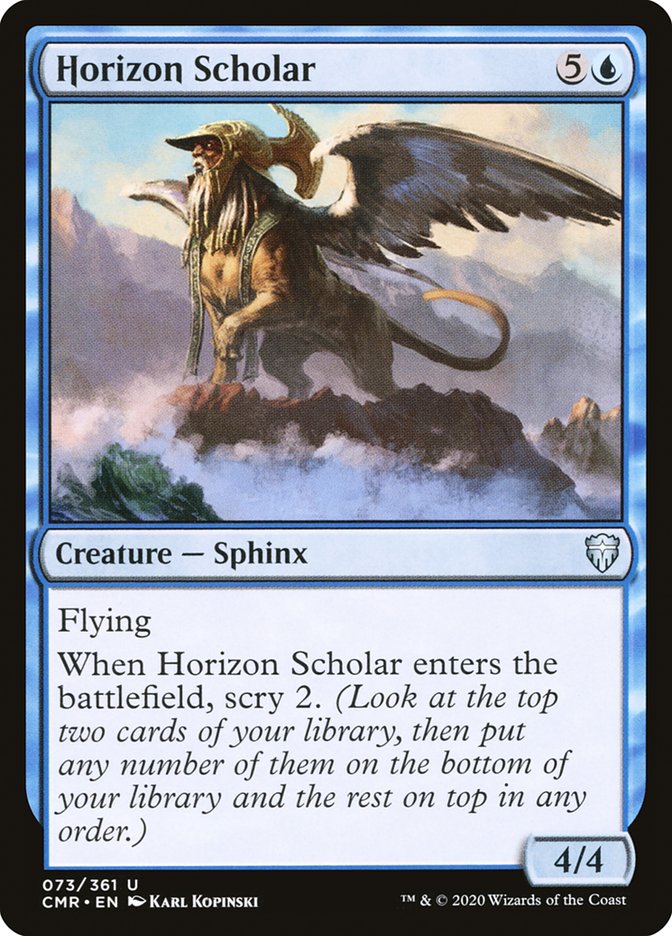 Horizon Scholar [Commander Legends] | Kessel Run Games Inc. 