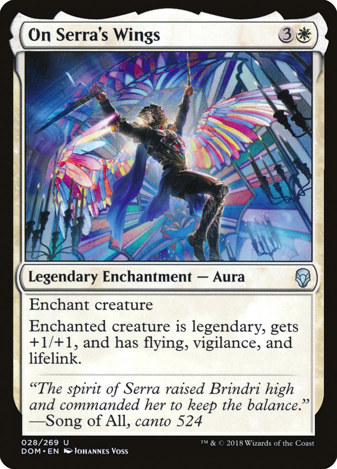 On Serra's Wings [Dominaria] | Kessel Run Games Inc. 