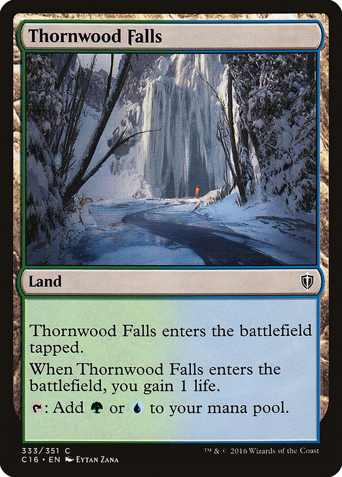 Thornwood Falls [Commander 2016] | Kessel Run Games Inc. 