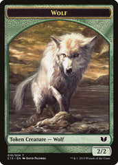 Spider // Wolf Double-Sided Token [Commander 2015 Tokens] | Kessel Run Games Inc. 