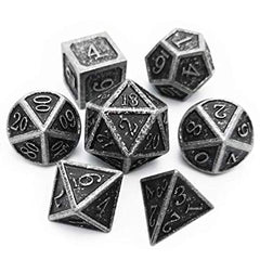 7 PC Polyhedral Metal Dice Sets | Kessel Run Games Inc. 