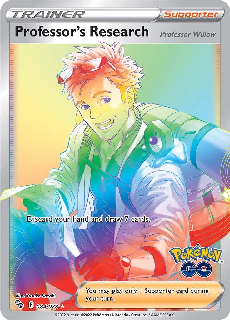 Professor's Research (084/078) [Pokémon GO] | Kessel Run Games Inc. 