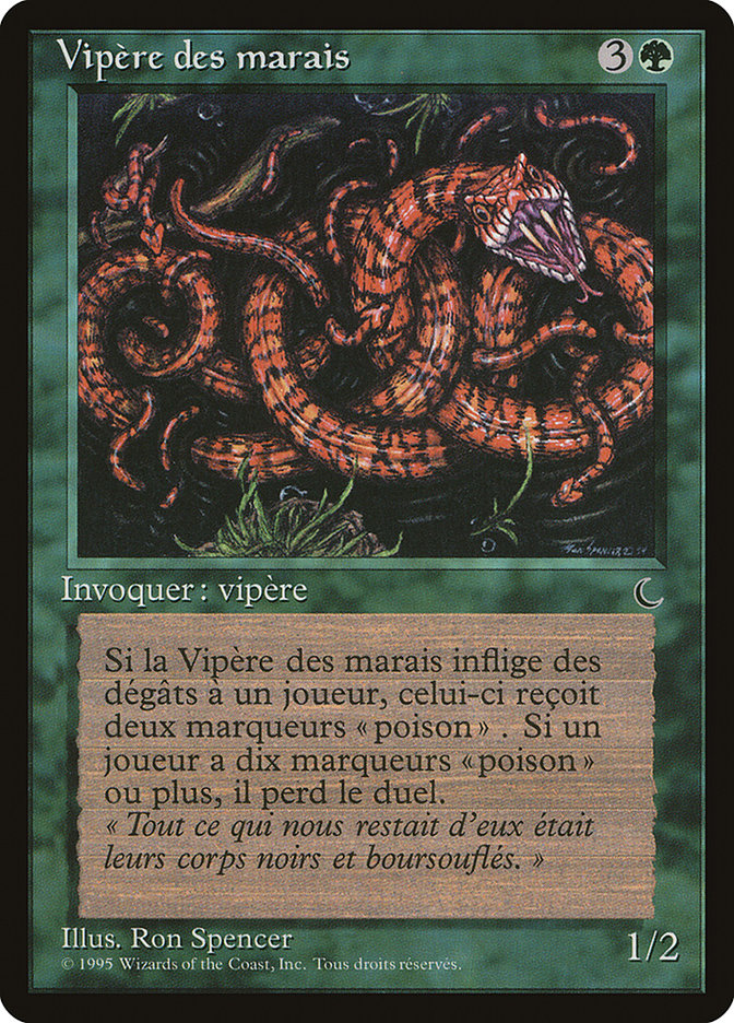 Marsh Viper (French) - "Vipere des marais" [Renaissance] | Kessel Run Games Inc. 