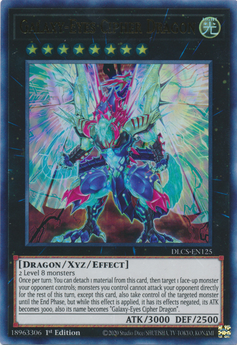 Galaxy-Eyes Cipher Dragon [DLCS-EN125] Ultra Rare | Kessel Run Games Inc. 