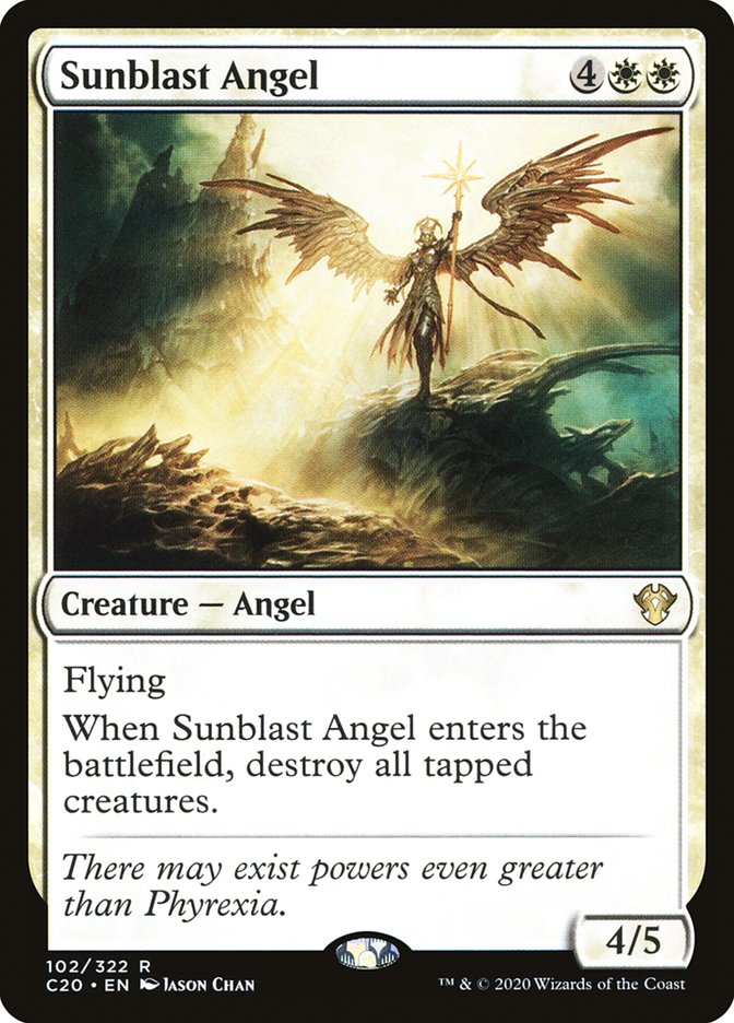Sunblast Angel [Commander 2020] | Kessel Run Games Inc. 