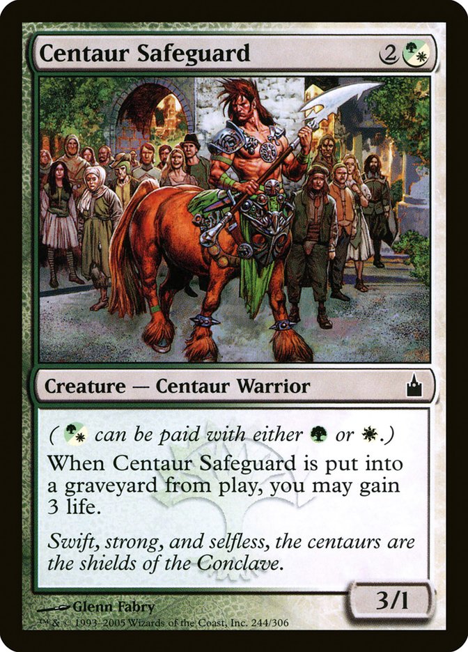 Centaur Safeguard [Ravnica: City of Guilds] | Kessel Run Games Inc. 