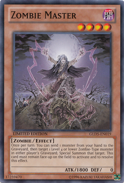 Zombie Master [GLD5-EN019] Common | Kessel Run Games Inc. 