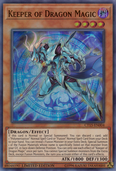 Keeper of Dragon Magic [CT15-EN004] Ultra Rare | Kessel Run Games Inc. 