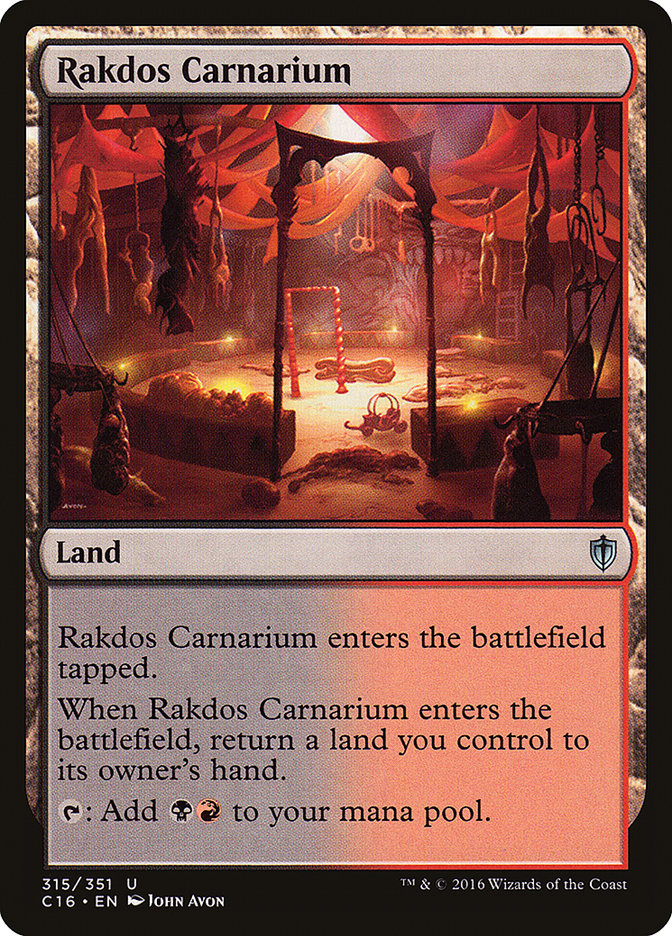 Rakdos Carnarium [Commander 2016] | Kessel Run Games Inc. 
