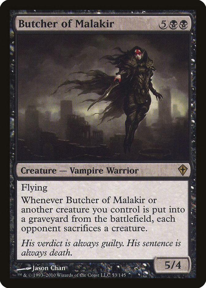 Butcher of Malakir [Worldwake] | Kessel Run Games Inc. 