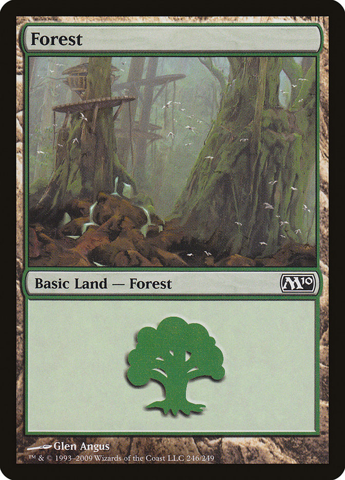 Forest (246) [Magic 2010] | Kessel Run Games Inc. 