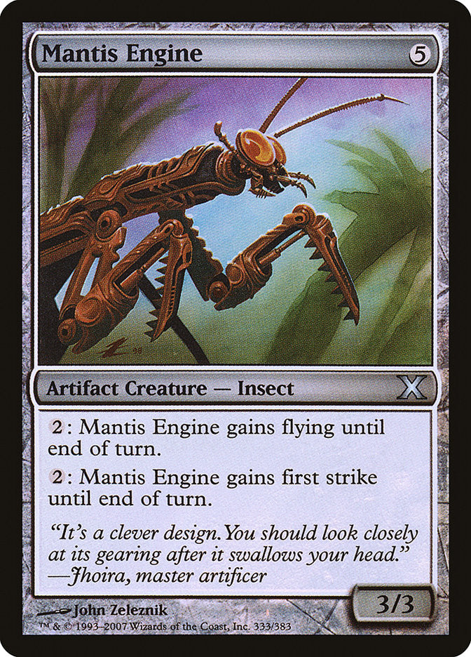 Mantis Engine (Premium Foil) [Tenth Edition] | Kessel Run Games Inc. 